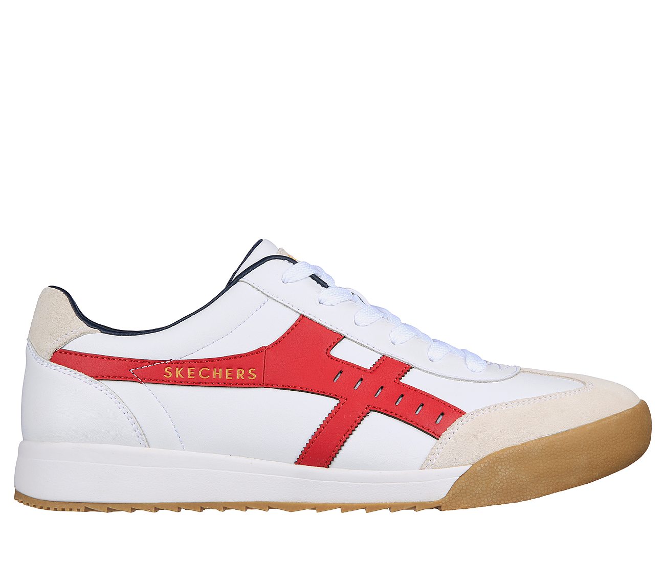 ZINGER - MANZANILLA, WHITE/RED/NAVY Footwear Lateral View
