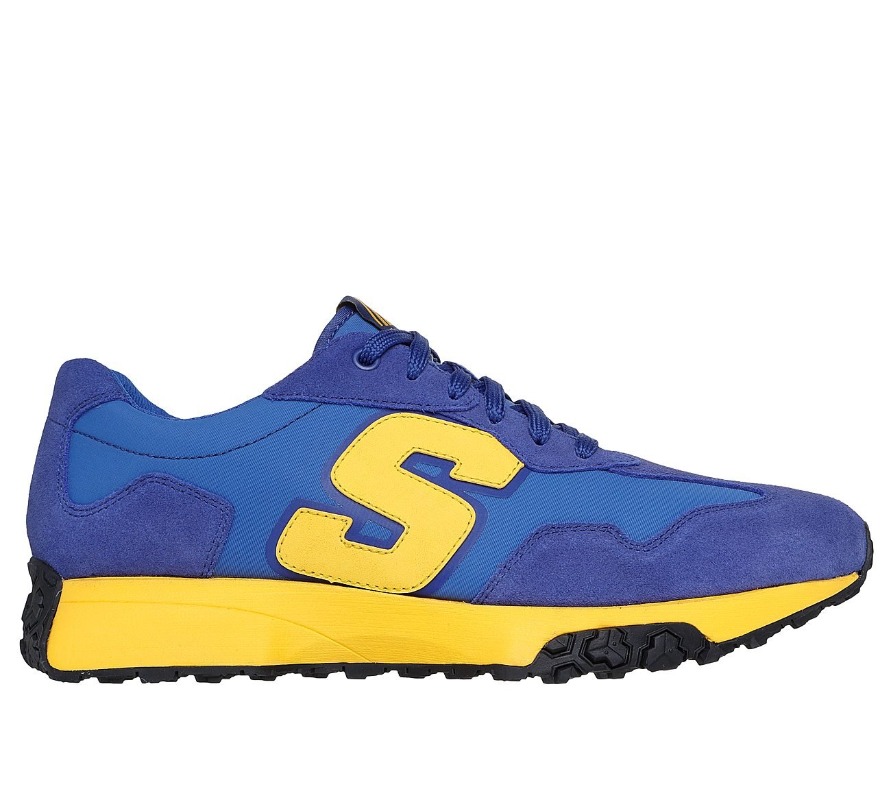 UPPER CUT NEO JOGGER - LANTIS, BLUE/YELLOW Footwear Lateral View