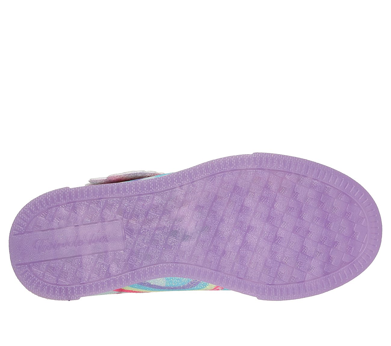 TWINKLE TOES: TWINKLE SPARKS ICE 2.0 - SHIMMERING, MULTI Footwear Bottom View