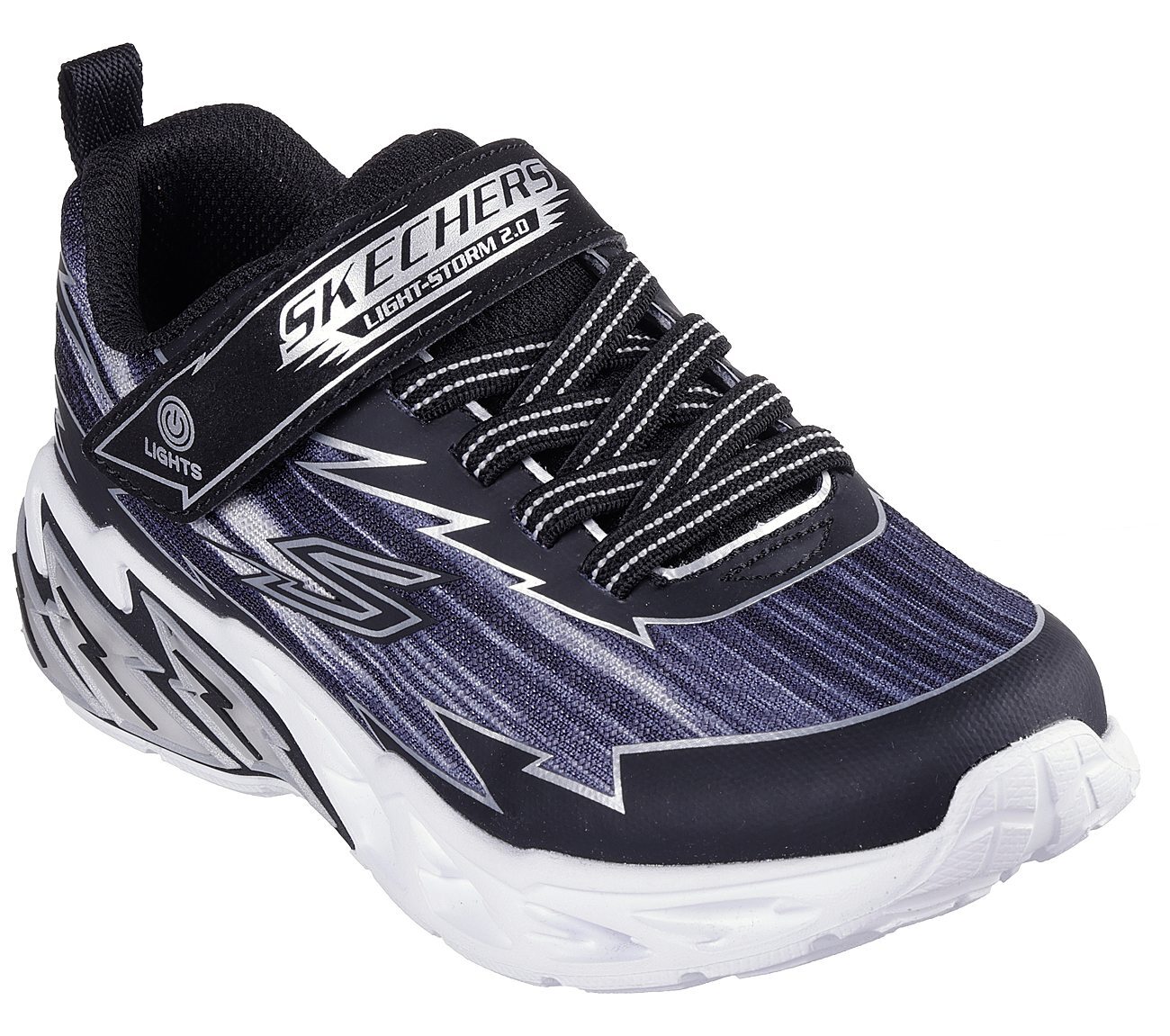 LIGHT STORM 2.0-BOLT-BRIGHTS, BLACK/GREY Footwear Right View