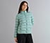 PUFFER FZ JACKET, OFF WHITE/NAVY