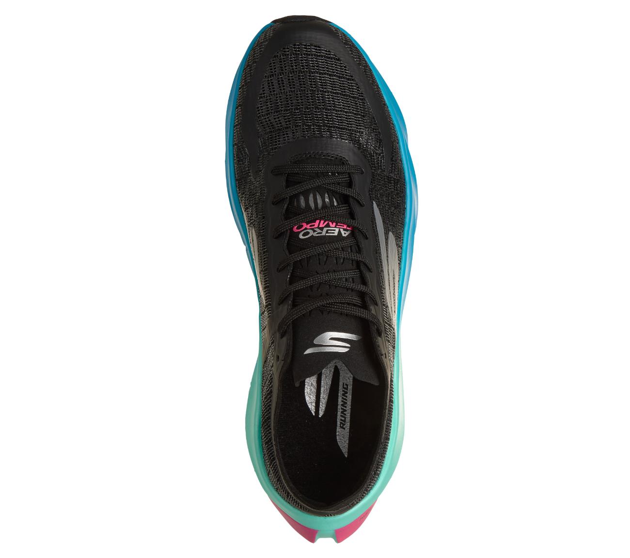 SKX AERO TEMPO, BLACK Footwear Top View