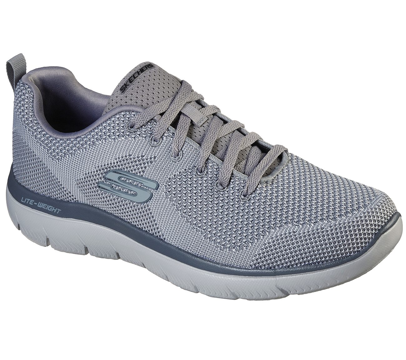 SUMMITS - BRISBANE, LIGHT GREY Footwear Right View