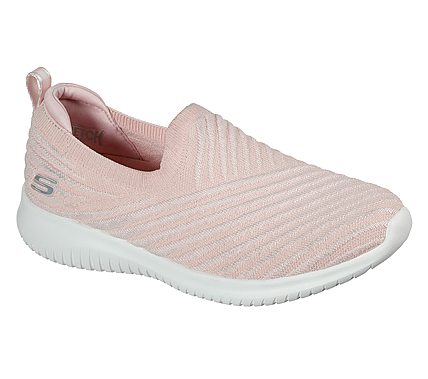 ULTRA FLEX - COOL STREAK, ROSE Footwear Lateral View