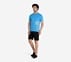 SS SKX GRAPHIC T-SHIRT, PERIWINKLE