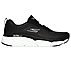 MAX CUSHIONING ELITE, BLACK/WHITE Footwear Left View