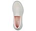 GO WALK 5, OFF WHITE/PINK Footwear Top View