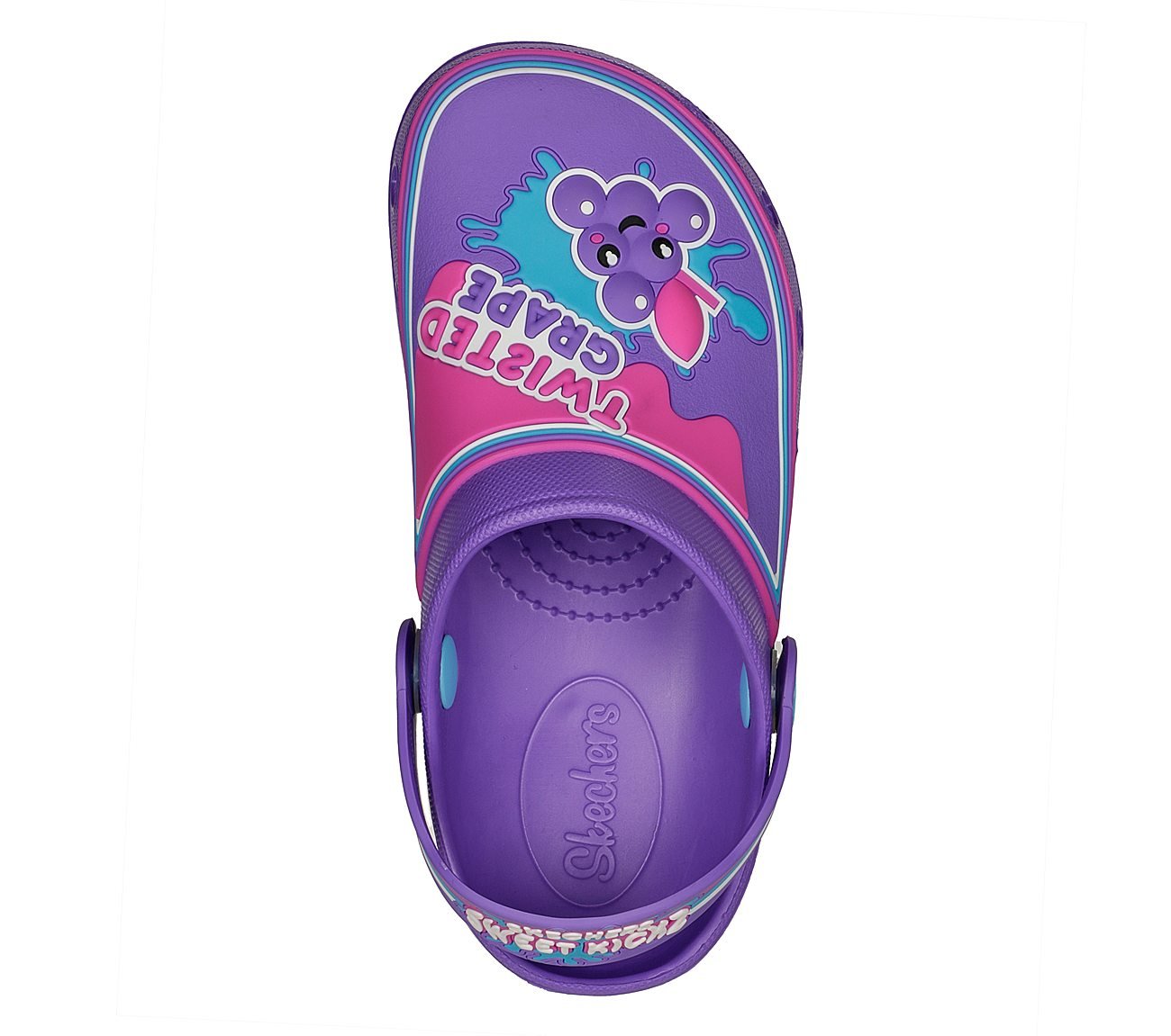 HEART CHARMER - SWEET SPLASH, PURPLE MULTI Footwear Top View