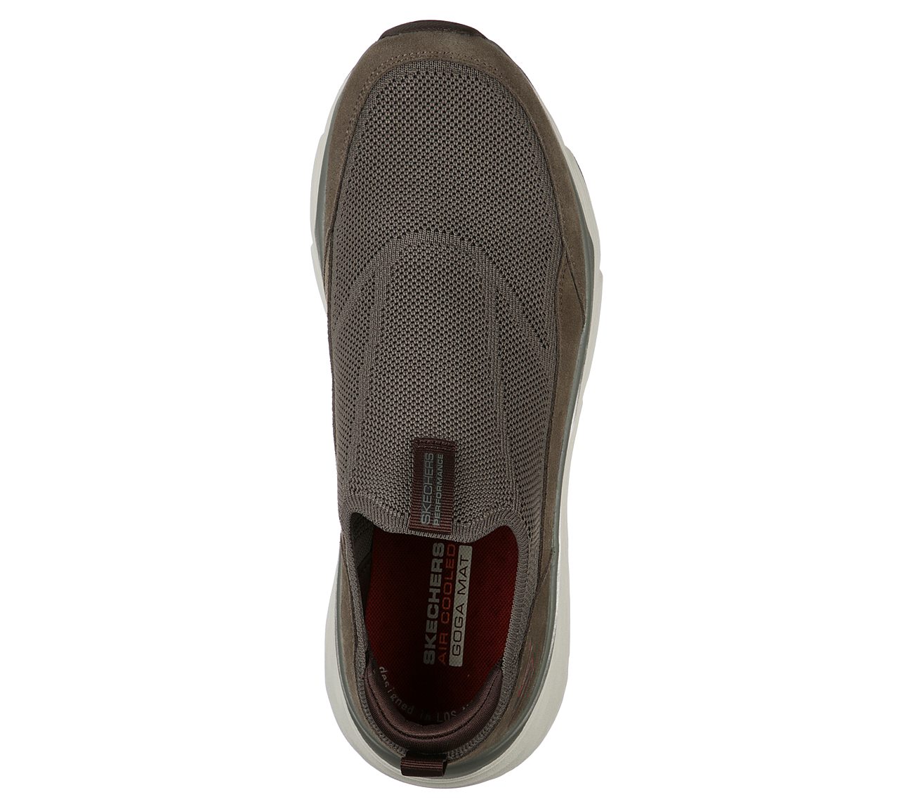 MAX CUSHIONING ELITE - ARDOR, KKHAKI Footwear Top View