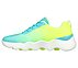 GO WALK MASSAGE FIT, TURQUOISE/LIME Footwear Left View