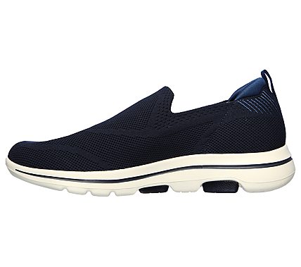 GO WALK 5 - RITICAL, NAVY/BLUE Footwear Left View