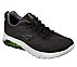 GO WALK AIR - NITRO, BLACK/LIME Footwear Lateral View