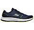GO RUN PULSE - SPECTER, NAVY/LIME Footwear Right View