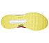 GO RUN PERSISTENCE, RED/YELLOW Footwear Bottom View