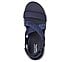 GO WALK ARCH FIT SANDAL - AST, NNNAVY Footwear Top View