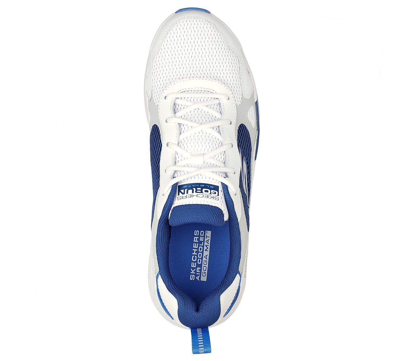 GO RUN ELEVATE - NANDAYUS, WHITE/NAVY Footwear Top View