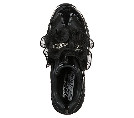 ENERGY-CHERISHED JEWEL, BBLACK Footwear Top View