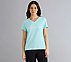 BASIC PERFROMANCE TUNIC T-SHIRT, BLUE/MINT Apparel Lateral View