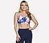 GOWALK SUMMER ROSE BRA, NAVY Apparel Lateral View