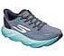 SKECHERS AERO BURST, GRAY/BLUE