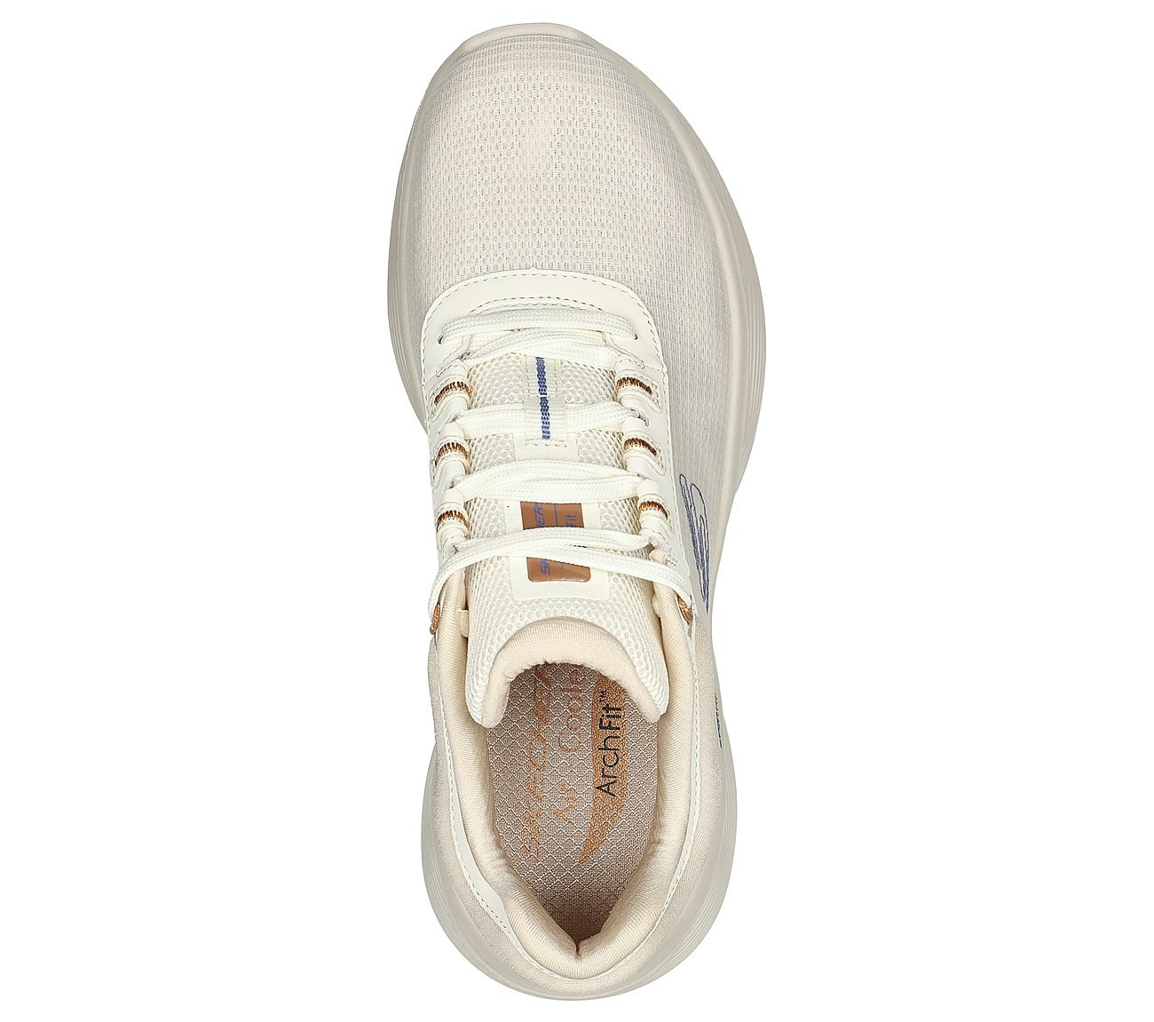 ARCH FIT INFINITY, NATURAL Footwear Top View