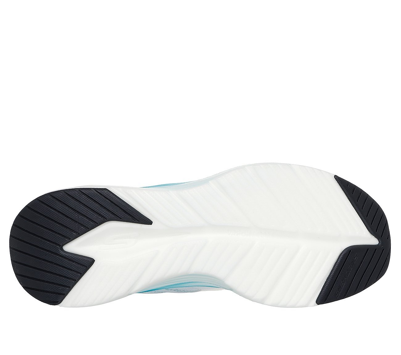 VAPOR FOAM, WHITE/TURQUOISE Footwear Bottom View