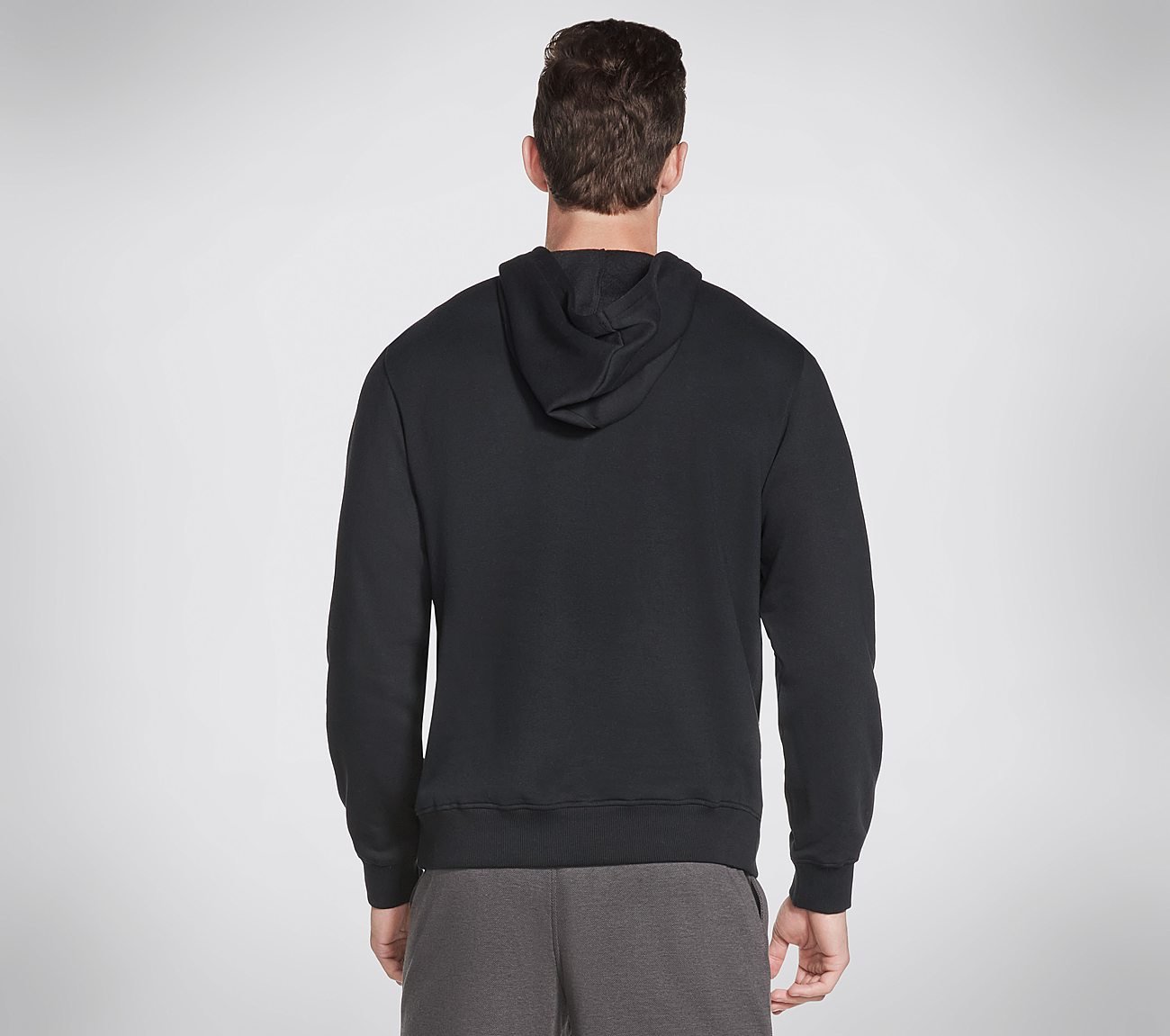 DIAMOND CAMO HOODI, BBBBLACK Apparels Top View