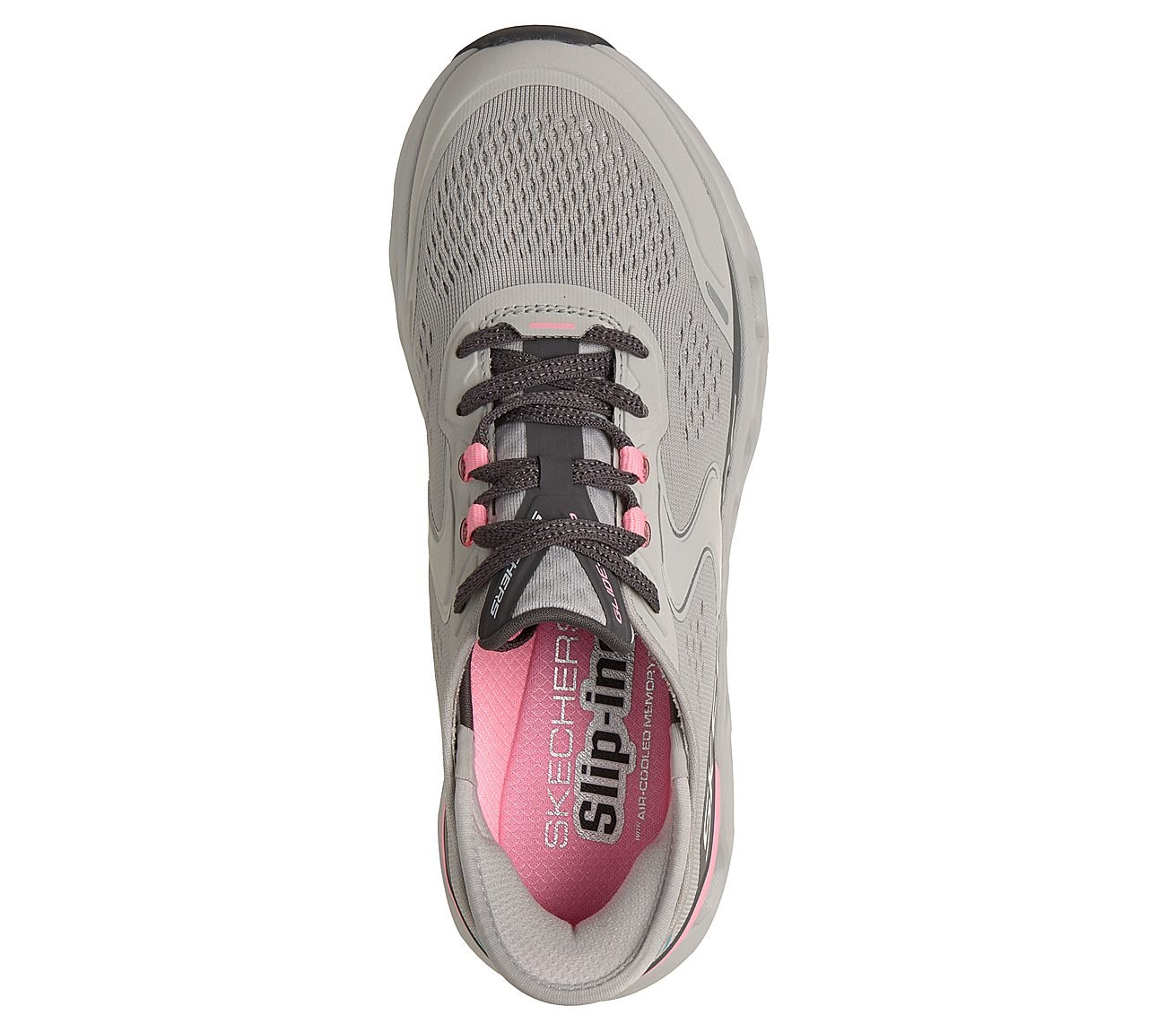 GLIDE - STEP ALTUS, GRAY/PINK Footwear Top View