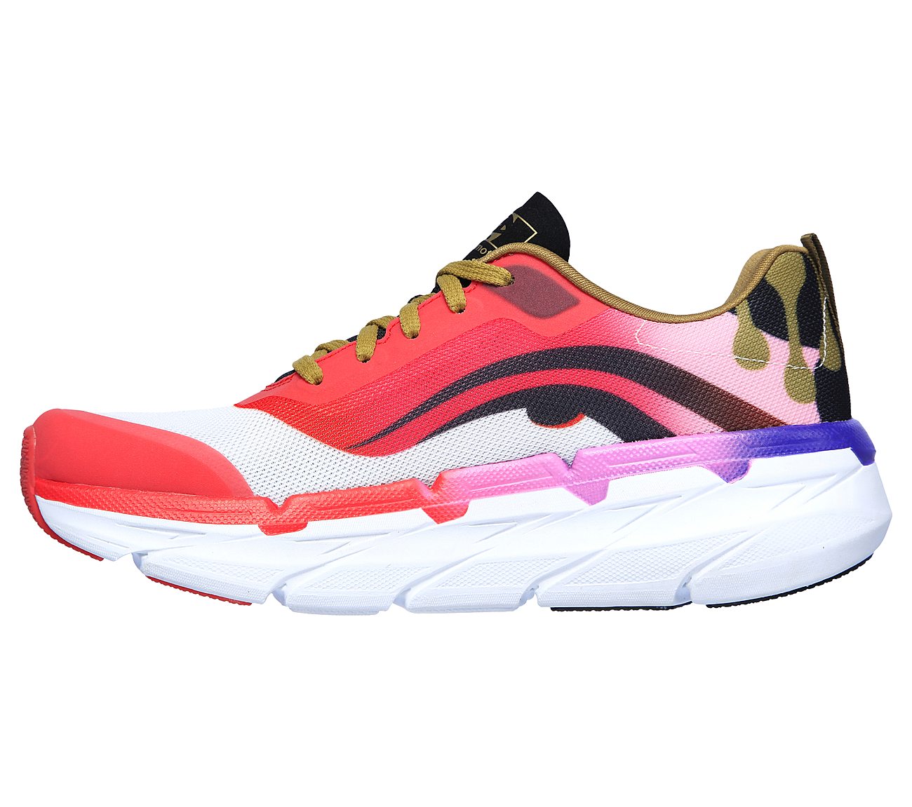 MAX CUSHIONING PREMIER-KY NAD, WHITE/MULTI Footwear Left View