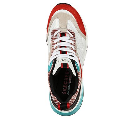 UNO HI-WILDLY HIGH, WHITE/MULTI Footwear Top View