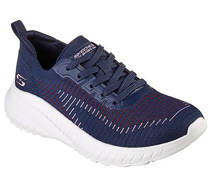 BOBS SQUAD CHAOS-RENEGADE PAR, NAVY/MULTI Footwear Lateral View