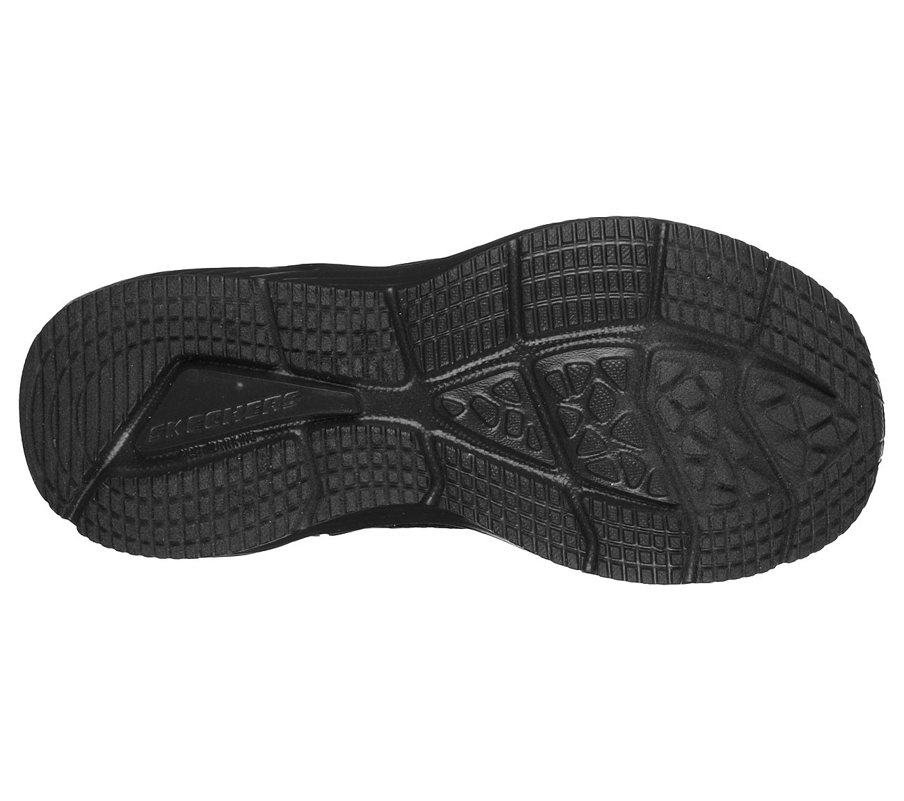 DYNA-AIR - QUICK PULSE, BLACK/ORANGE Footwear Bottom View