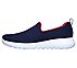 GO WALK JOY - ADMIRABLE, NAVY/RED Footwear Left View