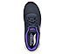 ARCH FIT-INFINITY COOL, NAVY/PURPLE Footwear Top View