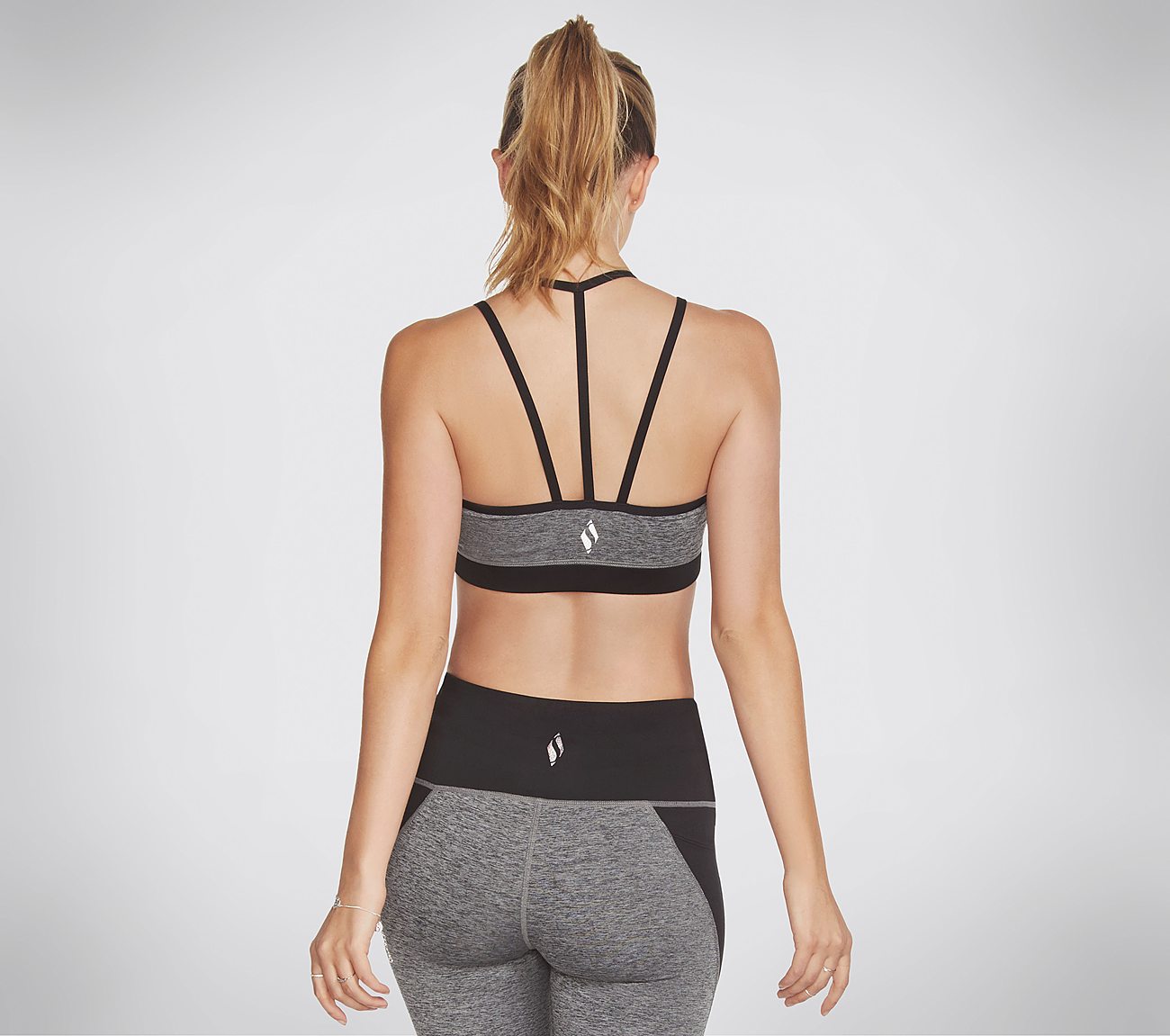 REVIVAL BRA, BLACK/WHITE Apparels Top View
