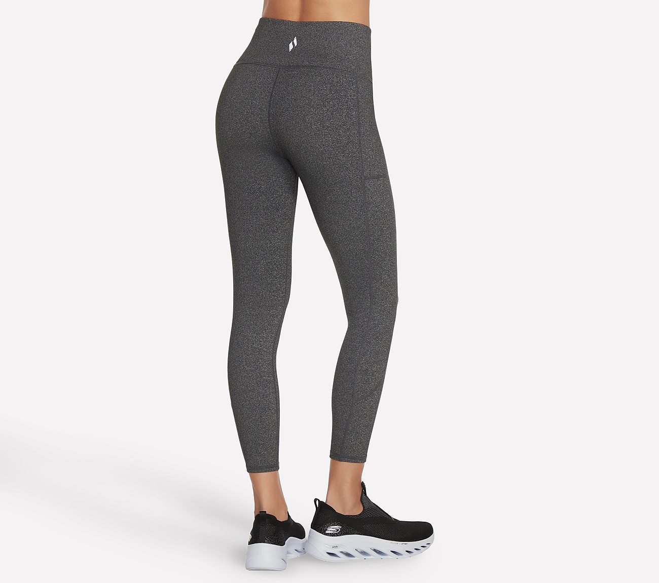 GOWALK HW 7/8 LEGGING II, GGREY Apparels Top View