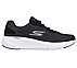 GO RUN ELEVATE, BLACK/WHITE Footwear Lateral View