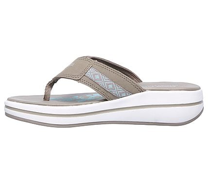 UPGRADES - MARINA BAY, DARK TAUPE Footwear Left View