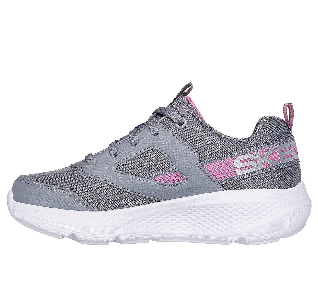 GO RUN ELEVATE - SPECTACULAR, GRAY Footwear Left View