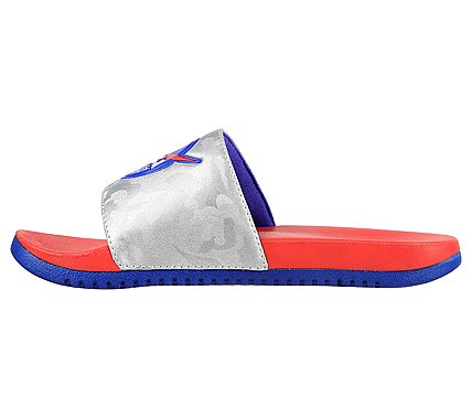 GAMBIX - ASTRODE, SILVER/BLUE/RED Footwear Left View