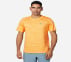ON THE ROAD T-SHIRT, ORANGE/LIME Apparels Lateral View
