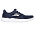 GO RUN 400, NAVY/WHITE Footwear Right View