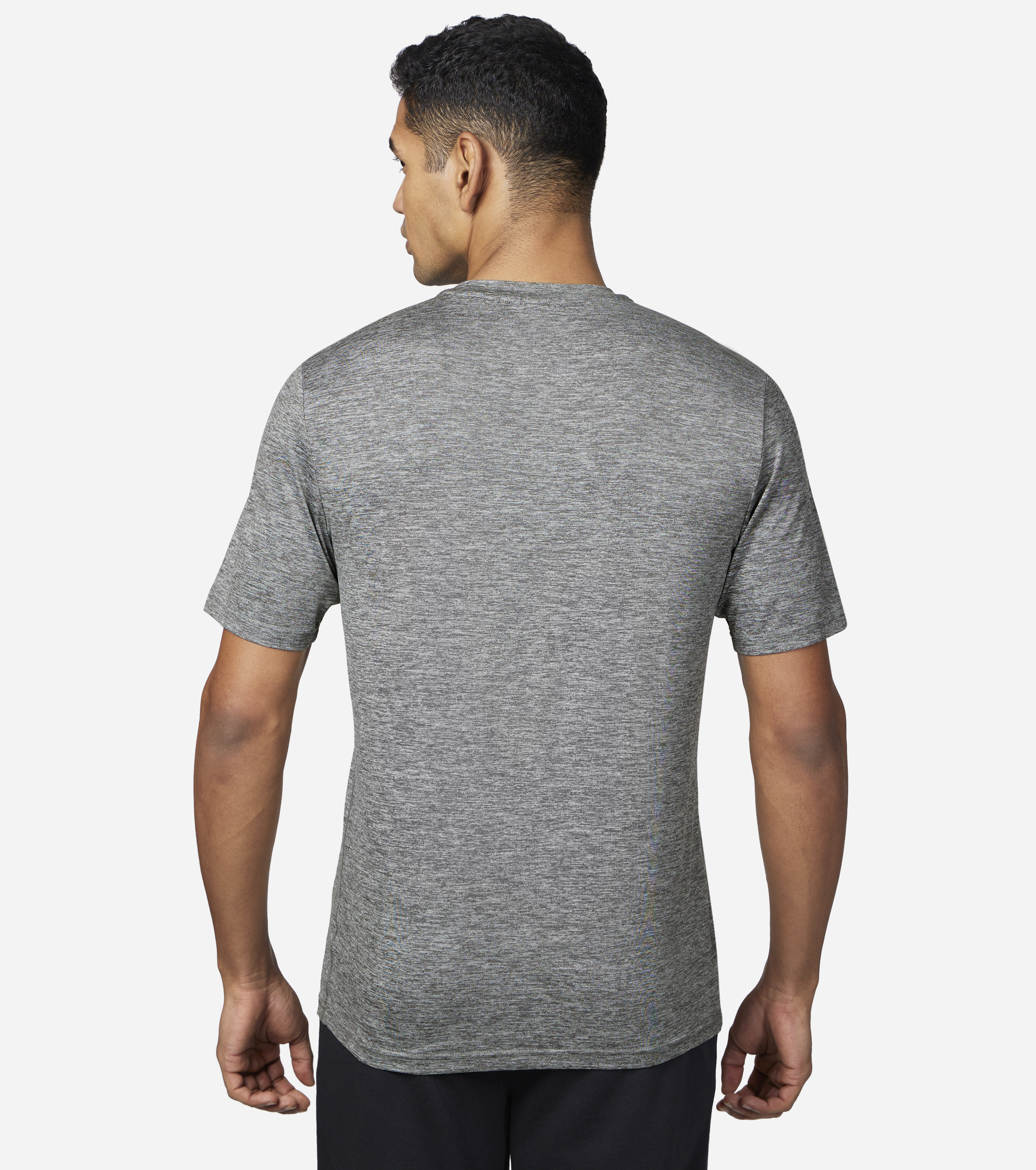 GODRI SWIFT SS T-SHIRT, CCHARCOAL Apparels Bottom View