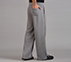 STRAIGHT SIDE SLIT PANTS,  Apparel Left View