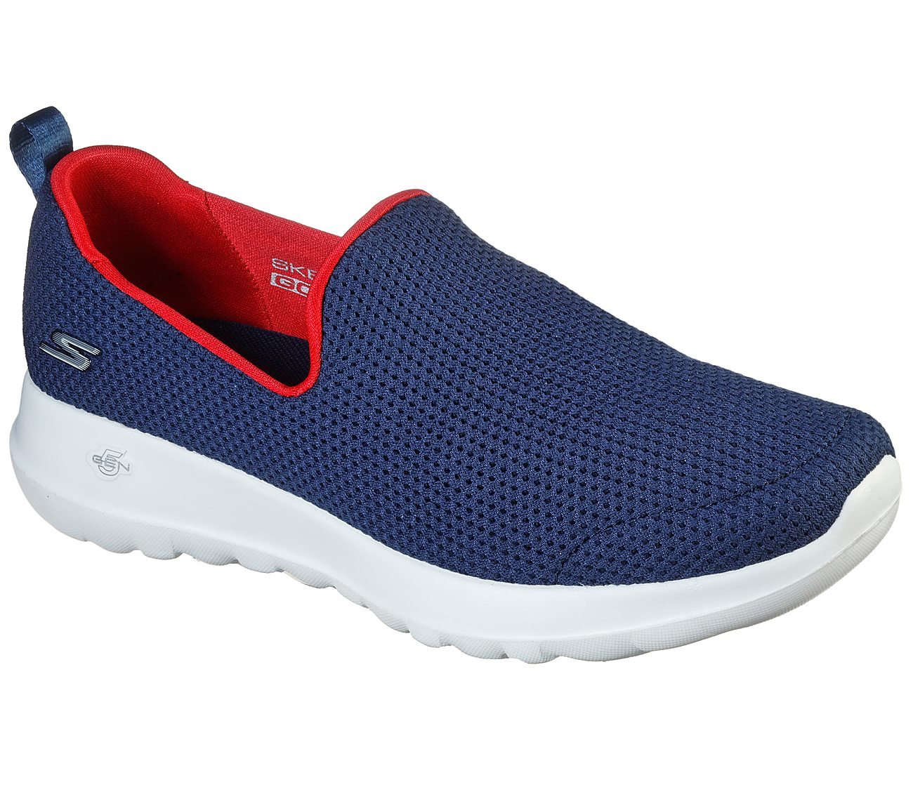 GO WALK JOY - ADMIRABLE, NAVY/RED Footwear Right View