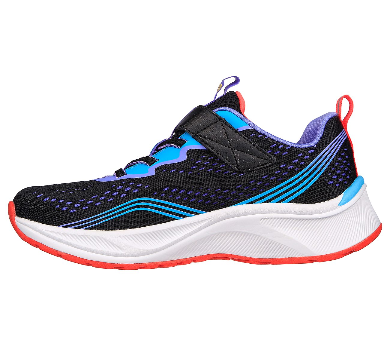 SKECHERS ELITE SPORT - 3 2 GO, BLACK/MULTI Footwear Left View