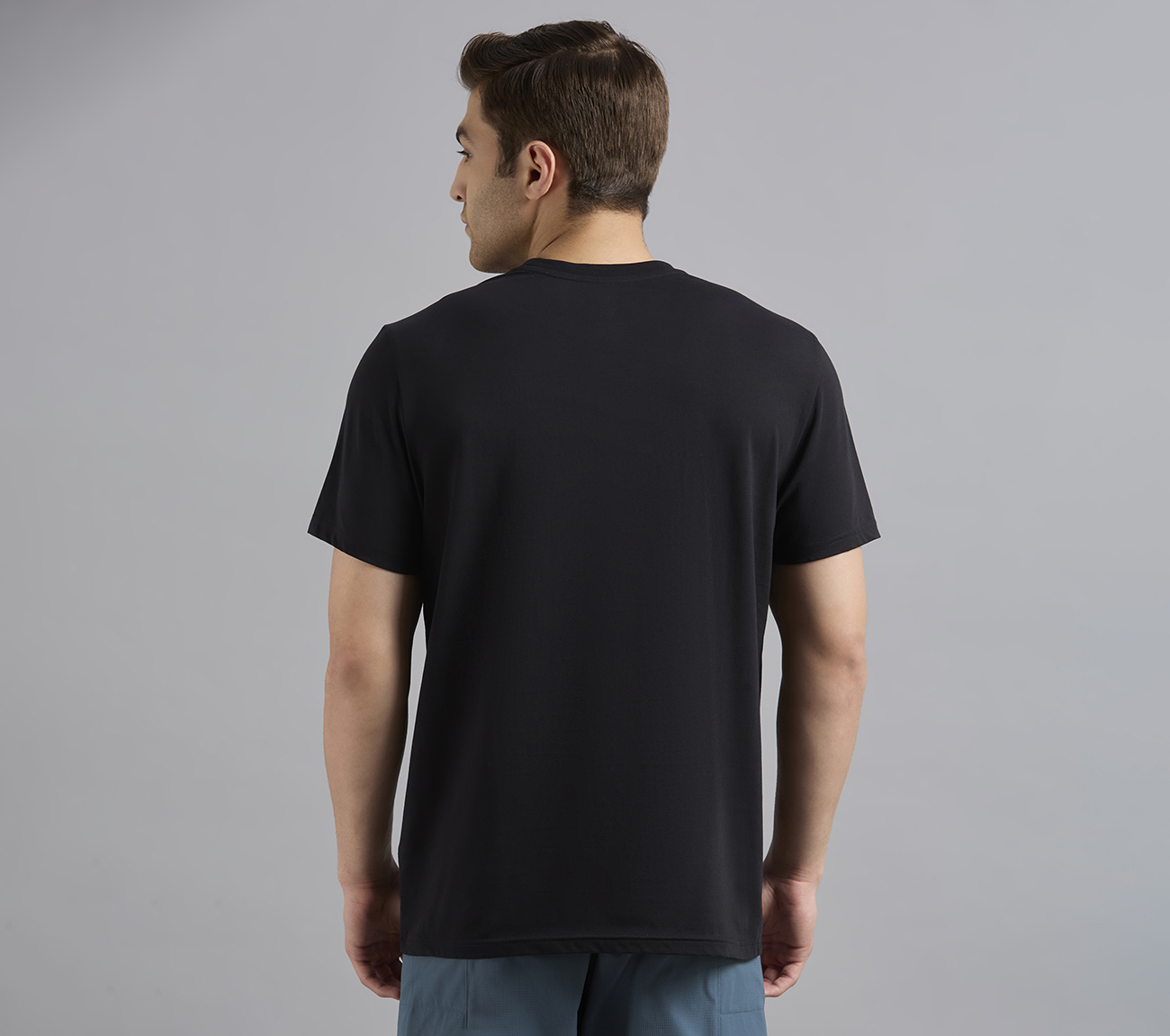 ESSENTIAL BRANDING T SHIRT, BLACK