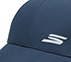ELASTICATED PERFORMANCE BASEBALL HAT , NAVY Accessories Left View
