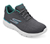 GO RUN 400 - SOLE, CHARCOAL/TURQUOISE
