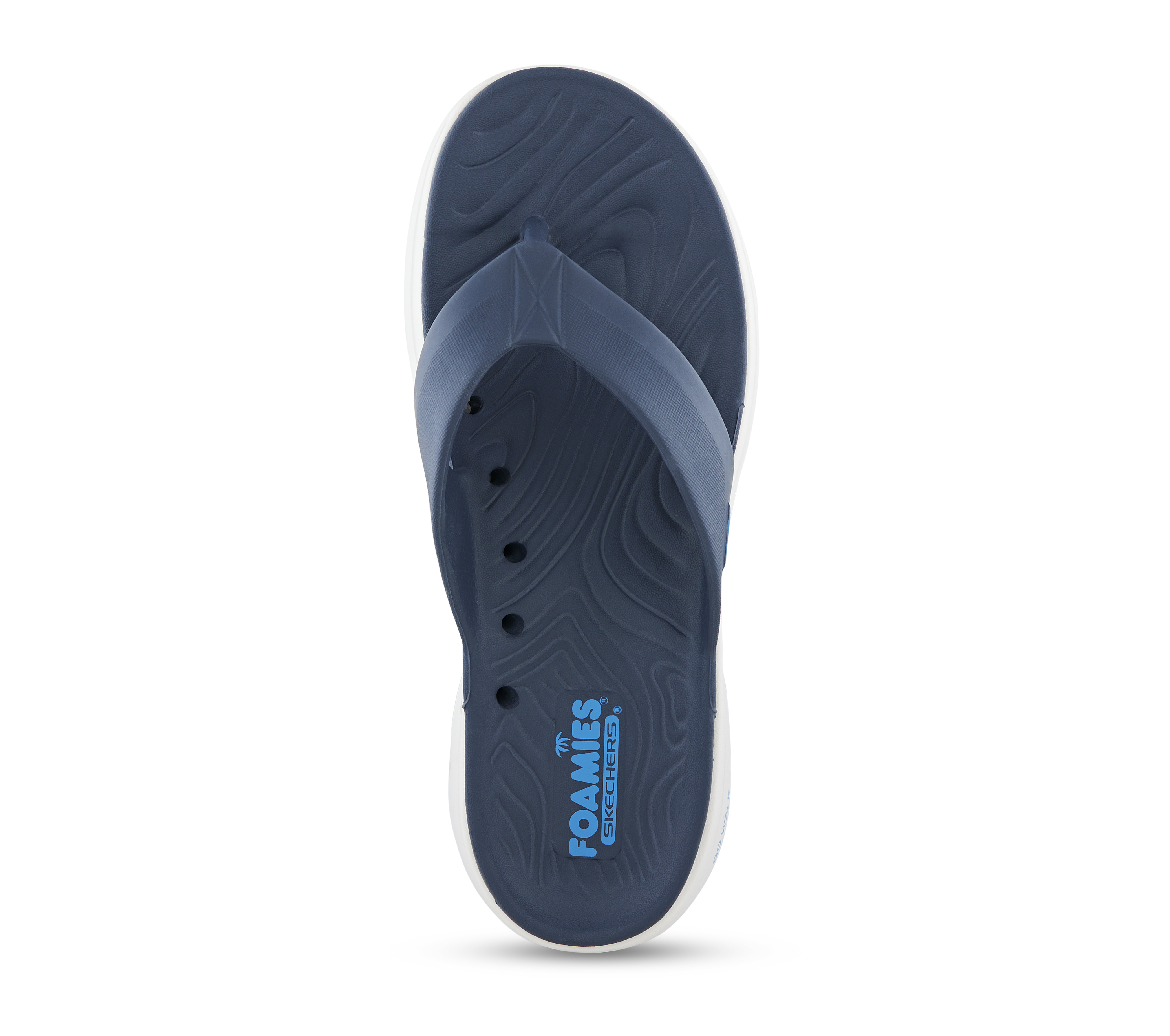 GO WALK 5 - SIT BACK, NNNAVY Footwear Top View